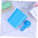 Alipis 2 Pack Toothbrush Organizer Wall-Mounted Suction Holder for Bathroom Storage - Self-Adhesive Toothbrush & Razor Bracket - Ideal for Kids & Adults - Blue 17x11cm - Buy Online on GoSupps.com