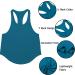 Babioboa Men's Tank Top 3 Pack - Gym & Fitness Sleeveless Shirts in Black Gray & Peacock Blue | Functional Stringer Armpit Design - Size L - Buy Online on GoSupps.com