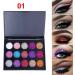 Kybbe 15 Colors Diamond Glitter Eyeshadow Palette Makeup Super Shiny Shimmer Matte Glitter Eye Shadow Cosmetic - Buy Online on GoSupps.com