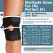 ComfiLife Neoprene Knee Brace for Pain Relief, Running, and Injury Recovery - Medium Size with Side Stabilizers and Adjustable Compression - Buy Online on GoSupps.com