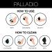 Palladio Makeup Mixer Sponge - Latex-Free Beauty Tool for Flawless Makeup Application (1 Piece) - Professional Quality for Powder Liquid & Creamy Formulas - Buy Online on GoSupps.com