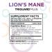 TriGuard Plus Lions Mane Nootropic Tincture 2 fl oz | Mental Clarity & Immune Support - Buy Online on GoSupps.com