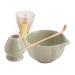 Kit matcha Service th matcha | Fouet et bol matchaa | Ensemble complet d'outils matchas avec bol bec fouet en bambou cuill re et support | C r monie du th pour la maison le caf la