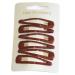 5cm Hair Sleepies Clips Accessories - School Colour Burgundy Red