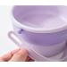 Buy 3 in 1 Silicone Makeup Brush Cleaning Mat Cleaner Bowl Drying Rack & Storage Holder in Purple | Best Makeup Brush Care Solution - Buy Online on GoSupps.com