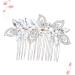 DOITOOL Wedding Hair Accessory Pearl Hair Clip Rhinestone Hair Comb Bridal Headpieces for Wedding Bridal Hair Comb Womens Barrettes for Hair Goody Hair Tiara Bride Jewelry Glass - Buy Online on GoSupps.com