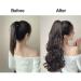 Ponytail Extension Claw Clip Ponytail Extension Curly Ponytail Extension Hair Extensions Ponytail Long Wavy Hair Extensions Curly Wave Claw Clip Ponytail Hairpiece Natural Black - Buy Online on GoSupps.com