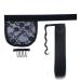 Blizzard Magic Buckle Lace Base for Ponytail 5X5 inch (Pack of 3) - Black Hair Accessory for Ponytail Making - Buy Online on GoSupps.com