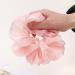 4 Pack Oversized Organza and Chiffon Scrunchies for Women and Girls - Summer Big Scrunchie Set - Buy Online on GoSupps.com