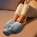 2 in 1 Flannel Hot Water Bottle for Feet - Electric-Free Heating Pad for Winter Warmth - Buy Online on GoSupps.com