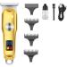 Professional Gold Cordless Hair Trimmer & Clippers for Men | Electric Barber Razors & Hair Trimmers - Shop Internationally - Buy Online on GoSupps.com