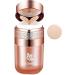BB Cr me Coussin Papillon Base de Maquillage Anti-Cernes Hydratante Fond de Teint Liquide Lumineux et Illuminateur Longue Tenue avec ponge de Maquillage Papillon 1Pcs Lvory White