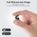 Buy Reusable Noise Cancelling Ear Plugs - 2 Sets of Soft Silicone Earplugs for Sleeping & Concerts 28dB Hearing Protection 8 Pairs Tips S/M/L - Black - Buy Online on GoSupps.com