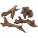 emours Natural Driftwood Branches Reptiles Aquarium Decoration Assorted Size Small 4 Pieces - Buy Online on GoSupps.com