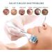 INCELLICE Derma Roller Hair Beard Growth Roller Professional Individual 200 Real Needles 0.5mm Microneedle Roller for Face Derma Scalp Roller Titanium Spikes for Men and Women - Buy Online on GoSupps.com