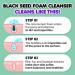 EUNYUL Blackseed Foam Cleanser 16.9fl.oz - Large Size Korean Facial Foaming Cleanser for Bright and Clear Skin | International Shipping Available - Buy Online on GoSupps.com
