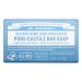 Dr. Bronner s - Pure-Castile Bar Soap (Baby Unscented 5 ounce) - Made with Organic Oils For Face Body and Hair Gentle for Sensitive Skin and Babies No Added Fragrance Biodegradable Vegan Baby-Mild 5 Ounce (Pack of 1)