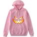 Women's Halloween Hoodie Pullover Tops Long Sleeve Sweatshirts Graphic Gothic Autumn Shirt Playing Costumes Pink Small - Buy Online on GoSupps.com