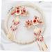 FRCOLOR 3 Pairs Chinese Style Hairpin Hair Jewels for Women Tassel Hairpins Tassel Barrette Traditional Chinese Hair Clip Classic Flower Hair Clip Hair Pin Hanfu Child Alloy Chopsticks - Buy Online on GoSupps.com
