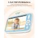 Boifun Baby Monitor 2024 - 5 HD Camera 360 View Night Vision Two-Way Audio Temp Monitor - Baby Blue - Buy Online on GoSupps.com