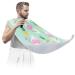 Beard Bib Apron Beard Bib Hair Catcher for Men Shaving and Trimming Non-Stick Waterproof Beard Cape Grooming Cloth Flamingo Pineapple Leaf