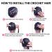 22 Deep Twist Crochet Hair - 3 Packs Ocean Wave Curly Bohemian Braids | Synthetic Hair Extensions for Women & Girls - Buy Online on GoSupps.com