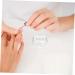 Milisten Glass Jar Glass Wedding Decor Manicure Nail Dish Nail Art Liquid Holder Nail Liquid Holder Nail Dish Bowl with Lids Dappen Dish Plate Cup Candy Plate Bracket Candy Jar With Cover - Buy Online on GoSupps.com
