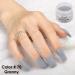 C&I Dip Powder Color No. 70 Granny for Nail Color 1 oz / 28 g Gray Color System - Buy Online on GoSupps.com