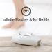 Silk'n Infinity IPL Laser Hair Removal System - Permanent Hair Removal for Women and Men - Lifetime of Pulses, No Refill Needed, Unlimited Flashes - Buy Online on GoSupps.com