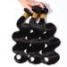 Buy Brazilian Human Hair 3 Bundles Body Wave Weave - 100% Unprocessed Virgin Extensions (12 14 16) - Natural Black Hair for Stunning Styles - Buy Online on GoSupps.com