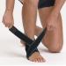 Unisex Adjustable Ankle Support Brace - Soft Compression Wrap for Injury Recovery & Stability - Buy Online on GoSupps.com