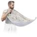 Rose Paint Beard Bib Apron Beard Bib Hair Catcher for Men Shaving and Trimming Non-Stick Waterproof Beard Cape Grooming Cloth with 2 Suction Cups Gifts for Men