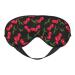 Cherry Sleep Mask Adjustable Double -Sided Eye Mask Soft Sleeping Eye Covers for Sleeping Perfect Shading Reduce Eye Edema