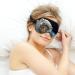 Astronaut Cat Sleep Mask - Adjustable Eye Cover for Sleeping and Travel - Blocks Light for Night, Nap - Men, Women - Buy Online on GoSupps.com