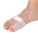 Sonew toe fixer-strecter orthosis hallux orthesis soft breathable adjustable hallux valgus corrector correction of toe fractures (gray)