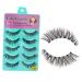 minkissy 5 Pairs Natural Lashes Fluffy Eyelashes Women Wispy Eyelashe False Long Eyelashes Long False Eyelashes 3d False Lash Handmade Eyelashes Fake Lashes Long Natural Eyelashes Manual