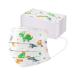 Cute Kids Face Mask,Children's 3 Ply Protective Earloop Disposable Face Masks with Dinosaur Print,50PCS White-dinosaur
