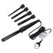 Hair Curler 85W 5 in 1 Professional Curling Iron Fast Heating Ceramic Hair Curler Iron Wand 100 240V Black Prise US 22 * 14 * 8CM Hair Care and Styling (US Plug)