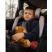 Shatterproof Baby Car Mirror for Backseat | Adjustable Rear View Mirror for Infants, Kids, and Pets - Black - Buy Online on GoSupps.com