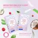 PingJuXuan 5D Teeth Whitening Strips 48 Strips 24 Treatments Peroxide Free Coconut Mint Flavor Natural Whitening 30 Minute Application - Buy Online on GoSupps.com