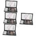 Didiseaon 4 Sets Eyebrow Powder Set Eyebrow Brush Eyebrow Sissor Kit Ow Kit Cosmetic Supply Make up Miss