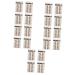 FOMIYES 20 Sheets Waterproof Eyebrow Stickers Decals Hair 4d Imitation Eyebrow Sticker Artificial Tool 3d
