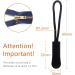 50 Zip Pendant Zipper Pulls - Replacement Extensions for Jackets Backpacks Travel Cases & More | International Shipping - Buy Online on GoSupps.com