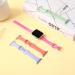 TSAAGAN 5 Pack Silicone Slim Bands for Apple Watch 38mm 42mm 40mm 44mm - Ultra-Thin Sport Strap for iWatch Series 8/7/SE/6/5/4/3/2/1 - Women Men Black/Milk Tea/White/Sand Pink/Smoke Violet - Buy Online on GoSupps.com
