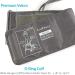 Lotfancy Manual Blood Pressure Cuff 20-42 cm | Aneroid Upper Arm Meter for Adults | Ideal for Emergency Services & Doctors - Buy Online on GoSupps.com