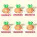 Creative Radish Shape Foam Earplugs - Noise Cancelling 38dB SNR 31dB NRR - 3 Pairs for Sleeping Travel Shooting & Working - Blue-C One Size - Buy Online on GoSupps.com