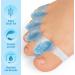 Bukihome 8 PCS Toe Separators & Bunion Corrector - Toe Spacers for Overlapping Toes - Relieve Bunion Pain - for Women & Men - 8flash Blue - Buy Online on GoSupps.com