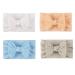 4 pieces baby hair band nylon elastic turban headbands baby girl toddlers hair bands handmade hair band with arches children hair jewelry for children toddlers infants newborn
