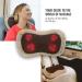 Gess Shiatsu Massage Pillow with Heat | 3D Rotating Neck & Back Massager for Home Office & Car - Perfect Relief for Muscles - Buy Online on GoSupps.com