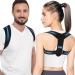 NEWGO Posture Corrector Back Brace for Women Men Adjustable Straightener Posture Corrector for Mid Upper Spine Support and Pain Relief - Breathable Brace